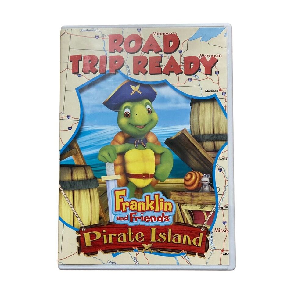FRANKLIN AND FRIENDS: PIRATE ISLAND DVD ~ 8 Episodes